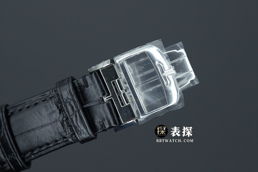 GF factory Jaeger-LeCoultre moon phase master top Q1368420 1:1 imitation watches men's white disk strap models pictures and price buckle real picture