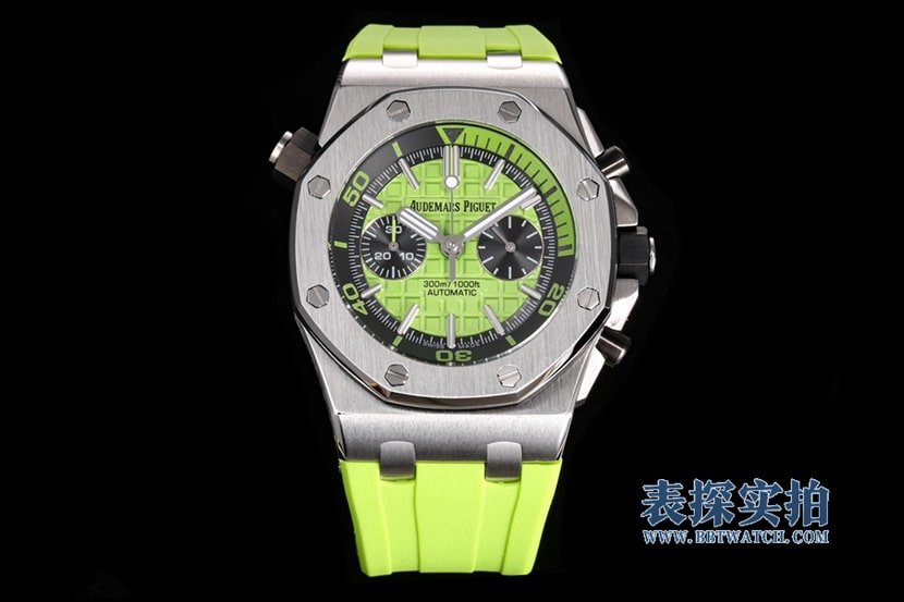 JJF Factory Audemars Piguet Audemars Piguet Royal Oak Offshore Herren 26703 Super A Super Clone Automatische mechanische Chronographenuhr, gelbgrünes Panda-Zifferblatt, Kautschukarmband, Kaliber 3124, A038CA, 26703ST.OO.A038CA.01 — luxury replica watch guide | Watch Replica Expert