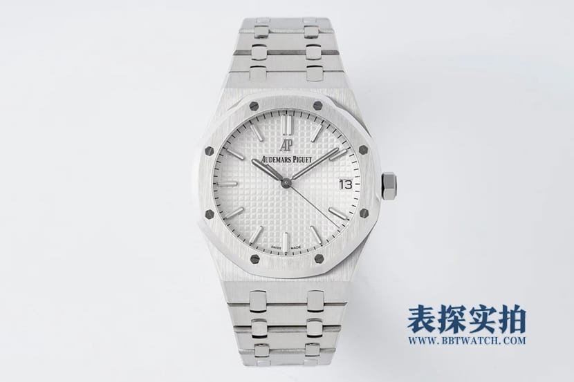 Audemars Piguet IP Audemars Piguet Royal Oak 15500 Herren-One-to-One-Imitationsuhr aus silberfarbenem Edelstahl mit Kaliber 4302 und Cookie-Textur-Zifferblatt, 15500ST.OO.1220ST.04 — luxury replica watch guide | Watch Replica Expert
