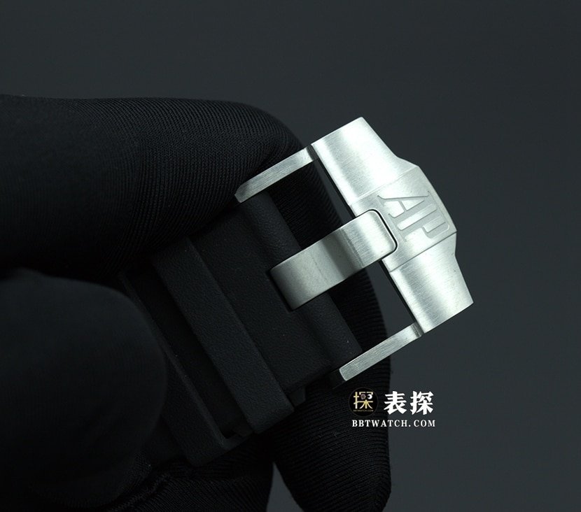 JF factory Audemars PiguetRoyal Oak offshore type 157101:1super clone watch men's black dial rubber model pictures and prices clasplive photos