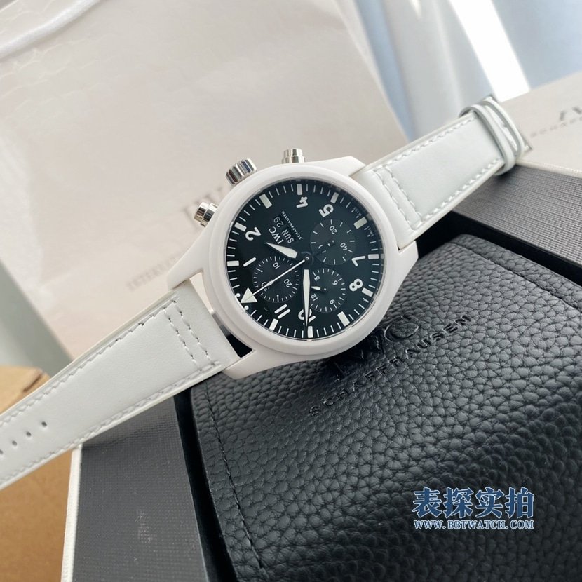 top-tiersuper cloneIWC pilot series naval air combat unit chronograph watch front