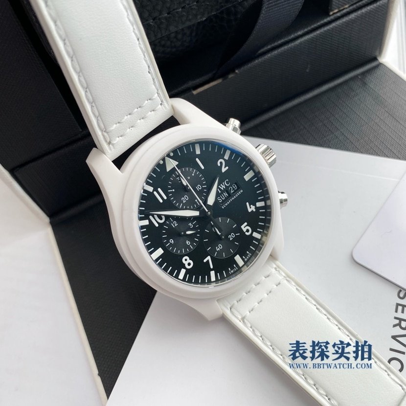 top-tiersuper cloneIWC pilot series naval air combat unit chronograph watch front