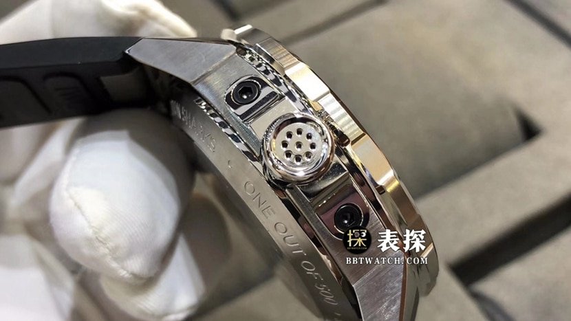 V6 factory IWC watch men's marine timepiece 1:1 super clone watch rock gray panda dial rubber model picture and price side live photo