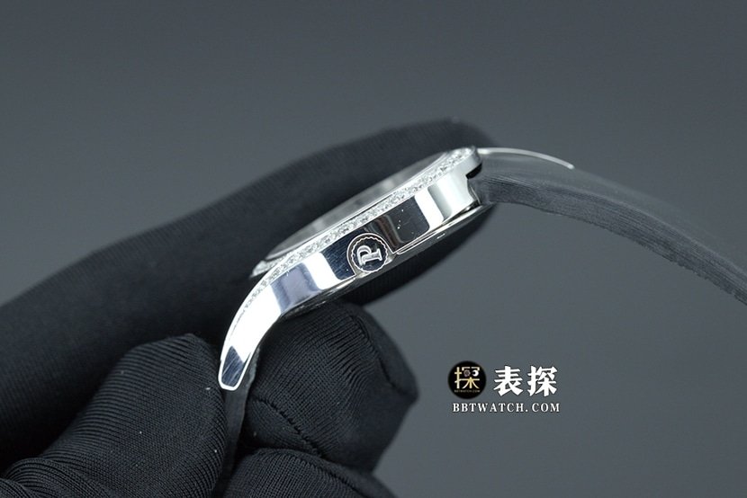 ZF Factory Piaget 69 Jewel Top 1:1 Replica Watch for Women, White Dial, Satin Finish - Pictures and Price - Side View Real Shot