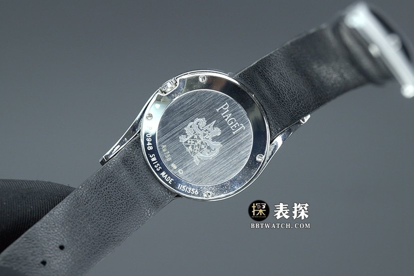 ZF Factory Piaget 69 jewels top 1:1 replica watch ladies white dial satin model pictures and price back real shot pictures