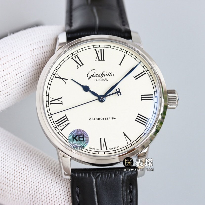 3WF Factory Glashütte Original Congressman Top Reloj súper clonado 1:1 con manecillas de acero azul endurecido y esfera en escala romana blanca, 1-39-59-01-02-04 — luxury replica watch guide | Watch Replica Expert
