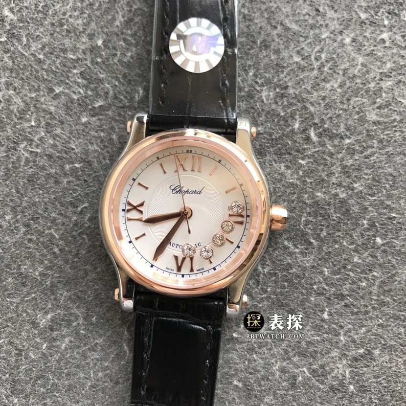 TWF Factory Chopard Happy Diamonds Five Pearls 1:1 Super A Replica Watch, mostrador branco prateado com movimento estável 2892 278573-6001 — luxury replica watch guide | Watch Replica Expert
