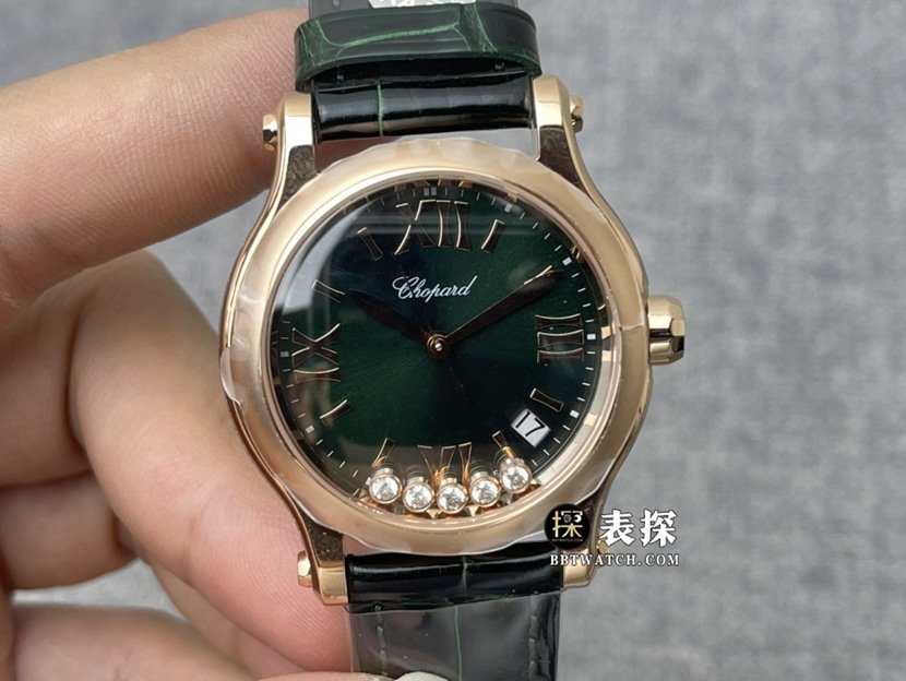 YF Factory Chopard Happy Diamonds 278582-6005 Relógio feminino, mostrador em madrepérola verde macio e elegante, clone superior 1:1 — luxury replica watch guide | Watch Replica Expert