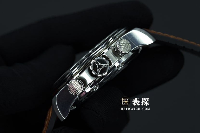 V7 factory Chopard racing super A super clone watches men's dark gray panda disk rubber models pictures and price side real picture