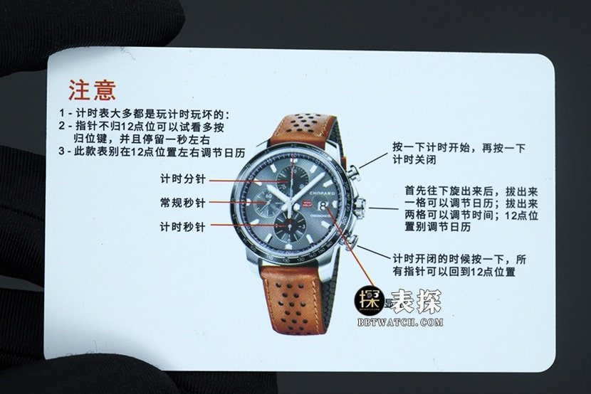 V7 factory Chopard racing super A super clone watches men's dark gray panda disk rubber models pictures and prices overall real picture
