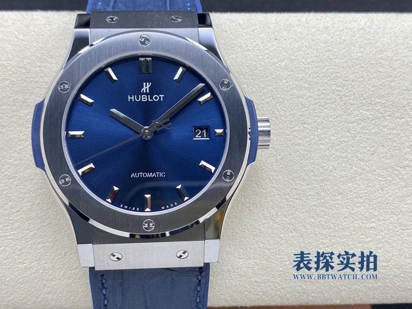 top-tiersuper clone Hublot blue dialHublot classic fusion price