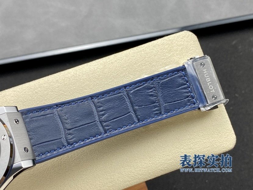 top-tiersuper clone Hublot blue dialHublot classic fusion clasp