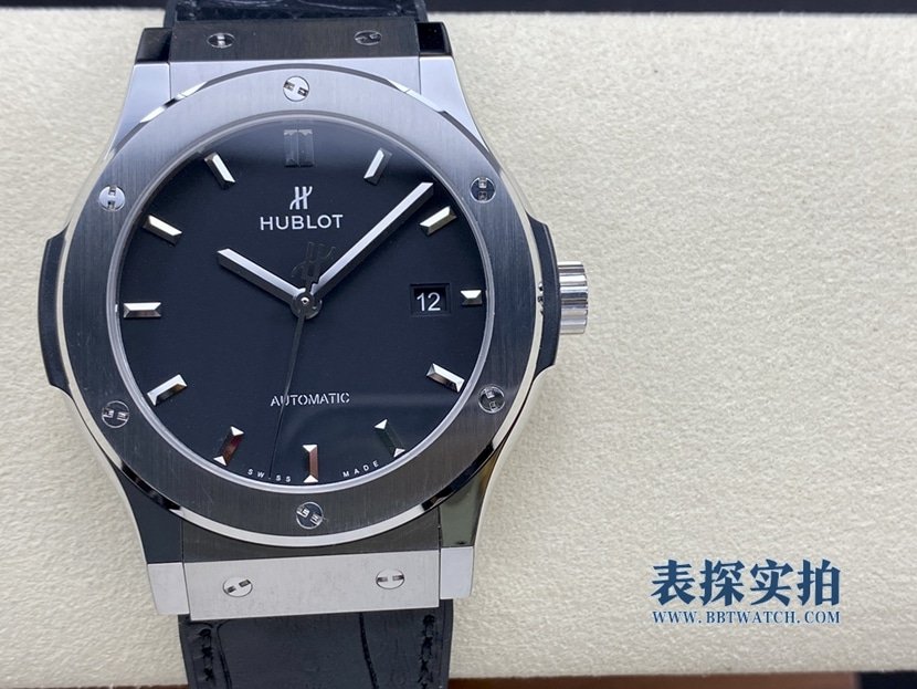 Dachang high-quality replica Hublot black dialHublot classic fusion front