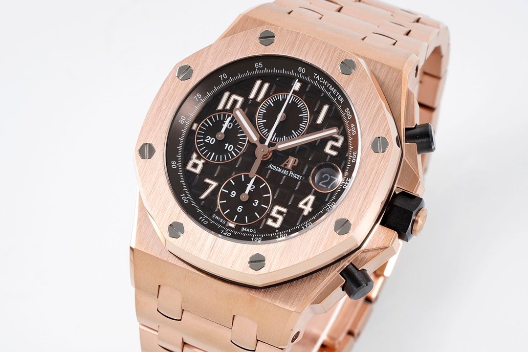 Audemars Piguettop-tier1:1replica watch, APF offshore replica watch, front view