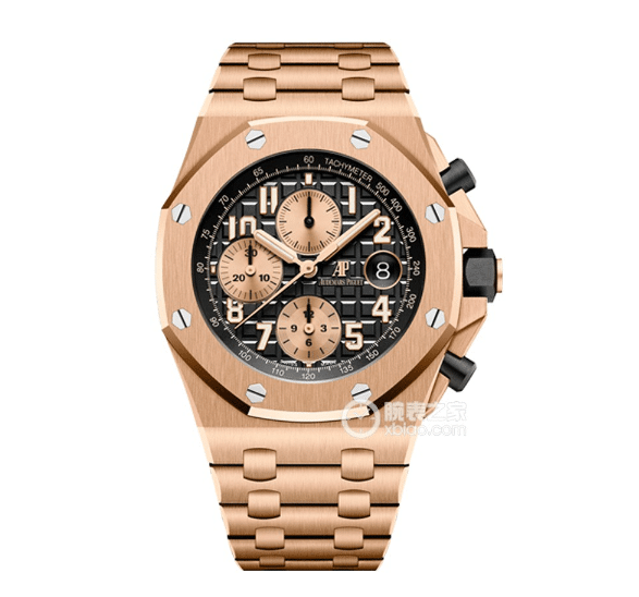 APF Offshore Audemars Piguet 1:1 Replica Watch Black Panda Plate Steel Strap Model 26470OR.OO.1000OR.03