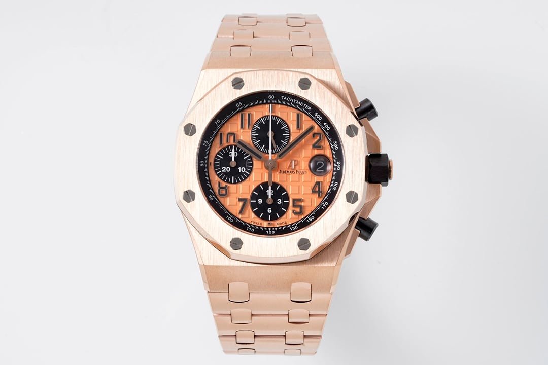 APF APF Audemars Piguet Royal Oak Offshore Reloj Réplica Super Clone 1:1 de Audemars Piguet, Correa de Acero Chapada en Oro Rosa con Movimiento Cronógrafo 3126, Modelo 26470OR.OO.1000OR.01 — luxury replica watch guide | Watch Replica Expert
