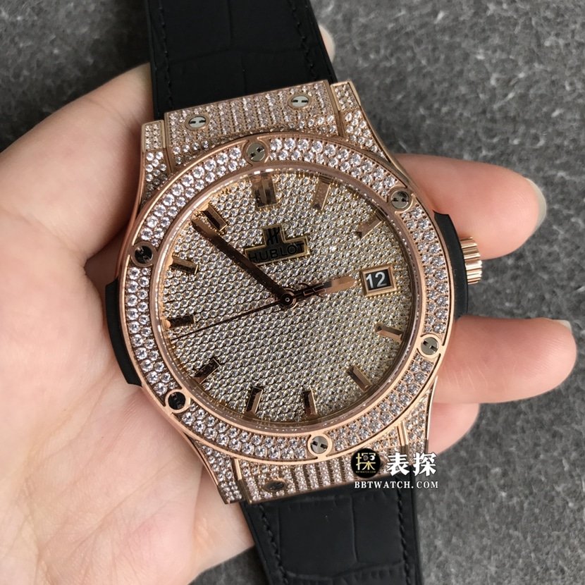 Hublot1:1, WWF classic fusion replica watch, front view