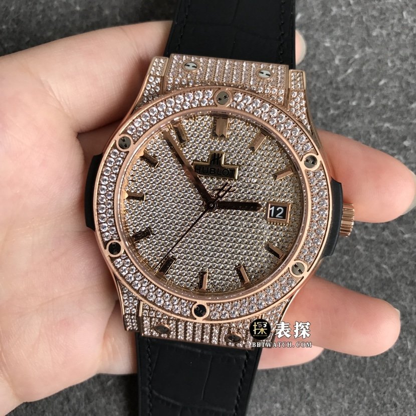 Hublot1:1, WWF classic fusion replica watch, front view