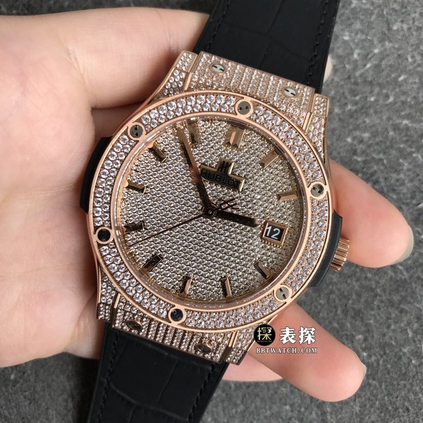 Hublot1:1, WWF classic fusion replica watch, front view