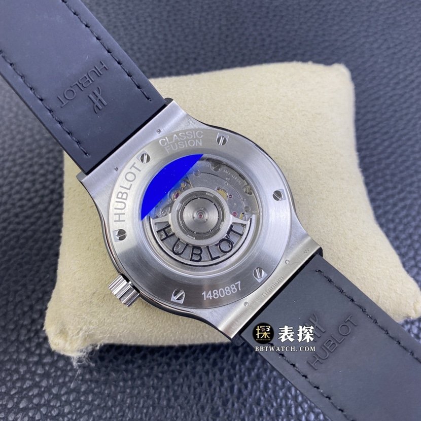 APS classic fusion Hublot1:1replica watch satin black sun pattern disc rubber model 565.NX.1470.RXmovement picture