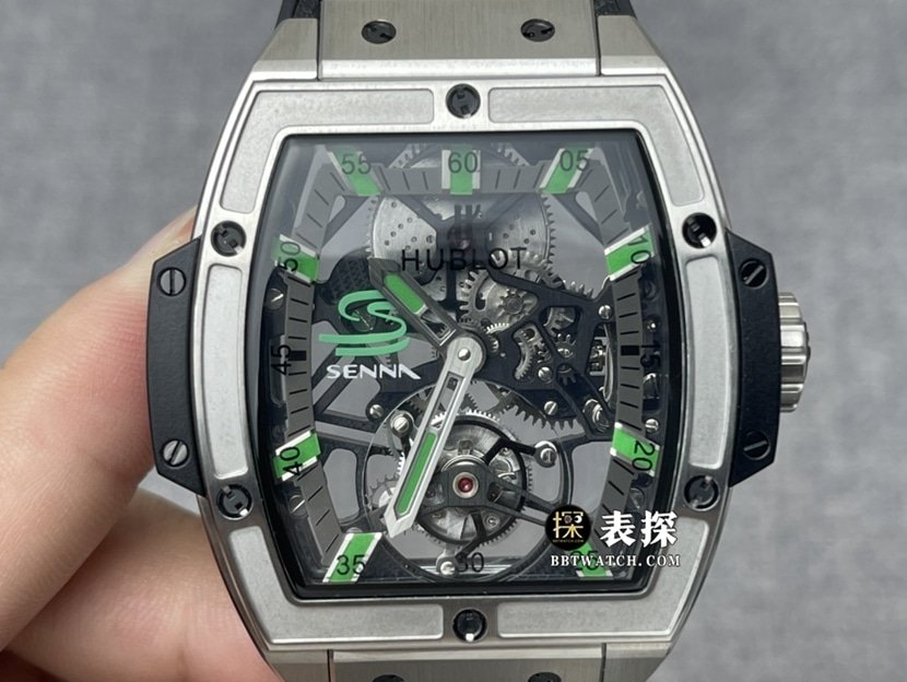 Réplica JB Hublot MASTERPIECE Tourbillon com mostrador esqueleto e pulseira de borracha 906.NX.0129.VR.AES13 — luxury replica watch guide | Watch Replica Expert