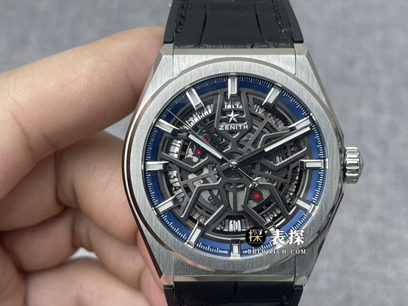 LF Zenith DEFY GLASSIC Skeleton Belt Watch, Men's 1:1 Replica Model 95.9000.670/78.R584 — luxury replica watch guide | Watch Replica Expert