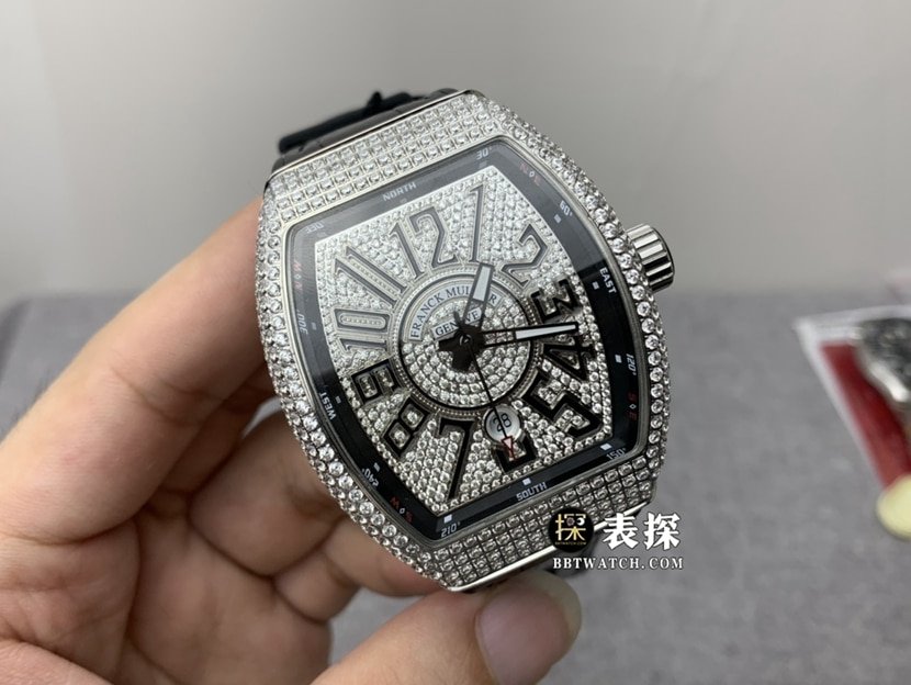 Franck Muller 1:1 replica watch, abf ladies replica watch, front view