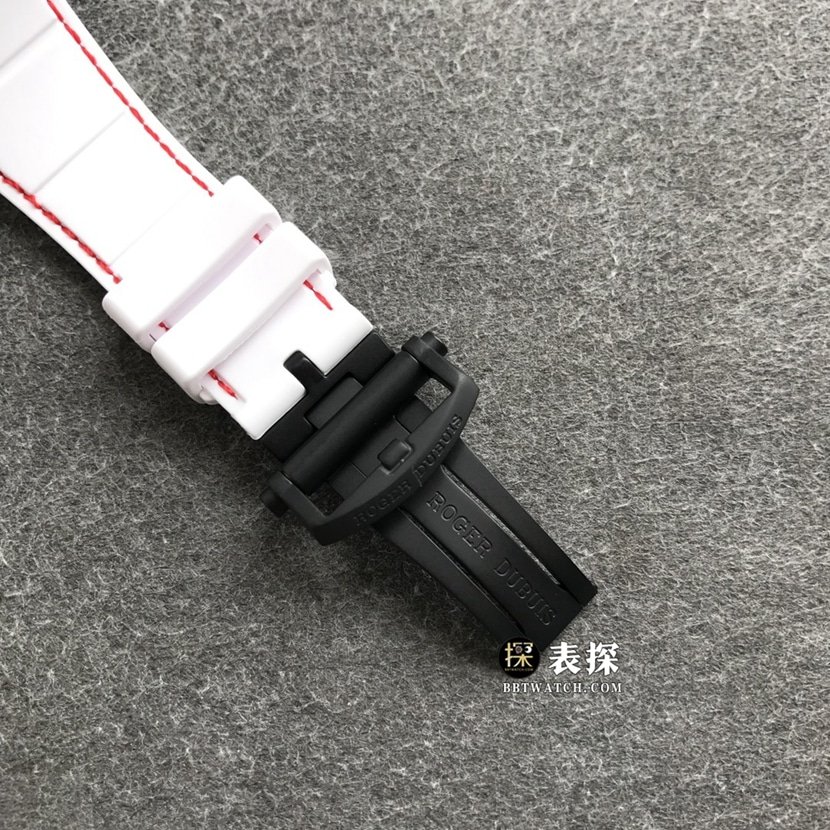 BBR King Roger Dubuis 1:1 replica watch hollow disc rubber model DBEX0577clasp picture
