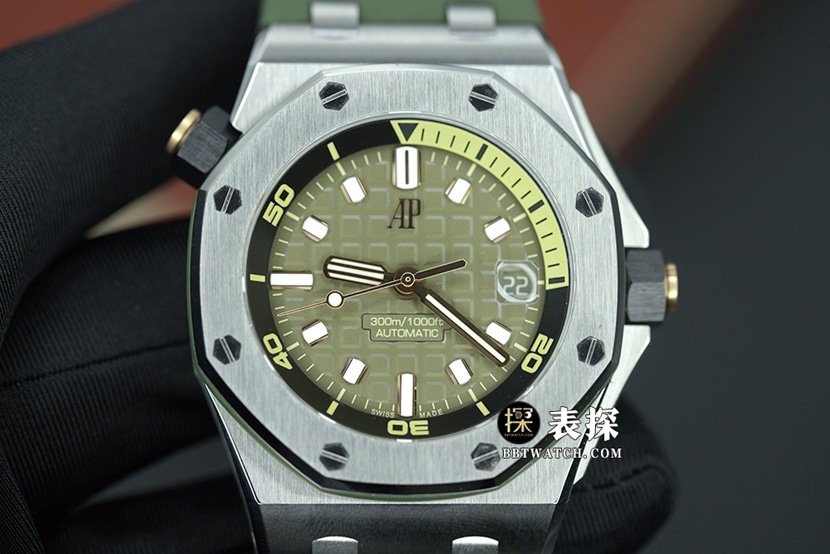 ZF Audemars Piguet Royal Oak Offshore 1:1 Replik-Uhr 15720ST.OO.A052CA.01 – Militärgrüne Platte, Gummimodell mit blendfreiem Saphirglas — detailed review and buying guide | Watch Replica Expert
