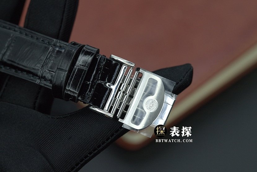 AZ Portugal IWC1:1replica watch burgundy red panda plate leather strap model IW371616clasplive photos