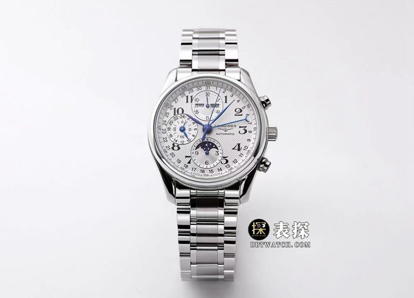 LGS Tradition horlogère Longines 1:1 Super Clone Plaque d'argent Grain de blé Phase de lune Bracelet en acier L2.673.4.78.6 Mouvement mécanique entièrement automatique — detailed review and buying guide | Watch Replica Expert