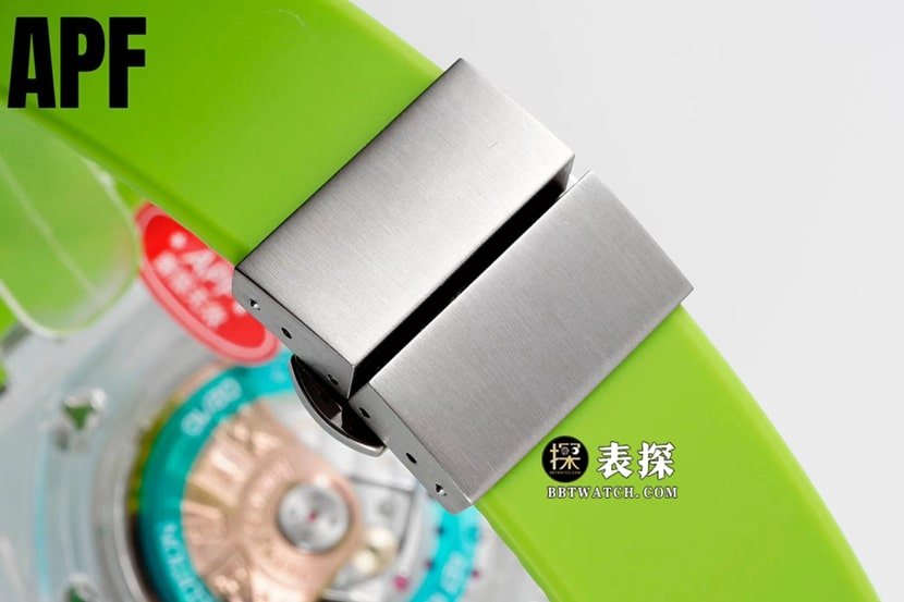 APF Offshore Audemars Piguet1:1replica watch game cube green rubber model braceletlive photos