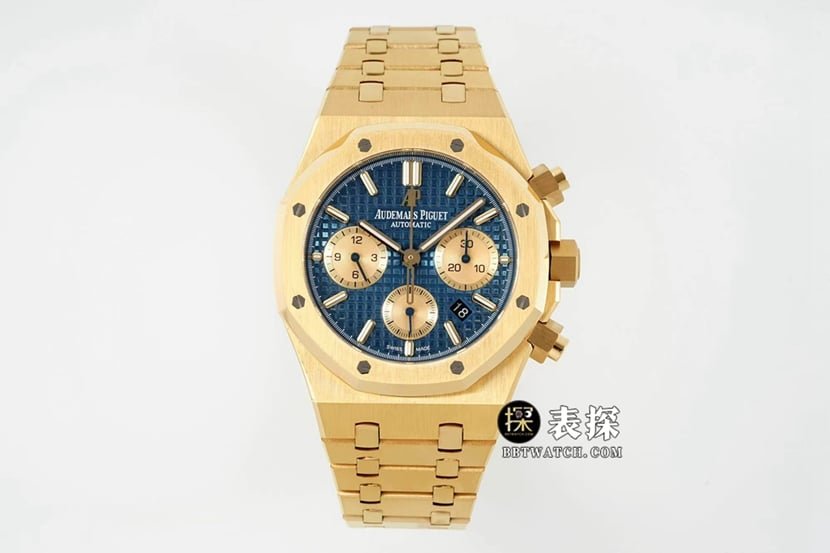 IPF Offshore Audemars Piguet Audemars Piguet Royal Oak Chronographe Mécanique Réplique 1:1 Montre Plaque Bleue Bracelet En Acier Doré Modèle 26331BA.OO.1220BA.01 — luxury replica watch guide | Watch Replica Expert