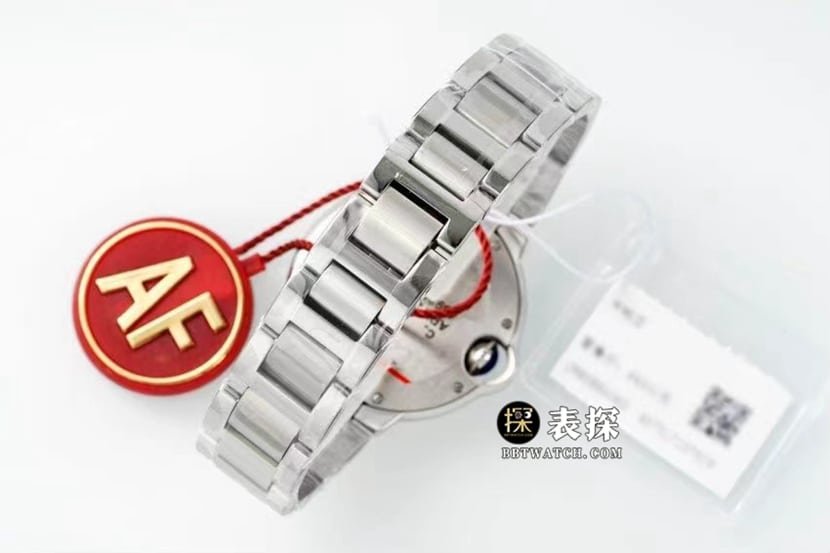 AF blue balloon Cartier1:1replica watch light blue dialsteel bracelet model WSBB0062braceletlive photos
