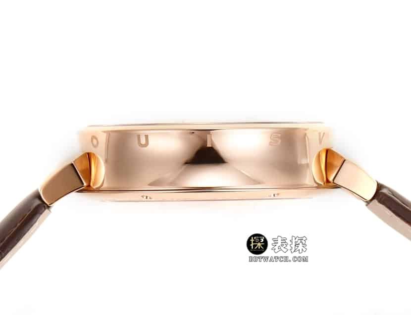 RM Men's Louis Vuitton 1:1 Replica Watches Skeleton Disk Tourbillon Rose Gold Belt Model Side Actual Photos