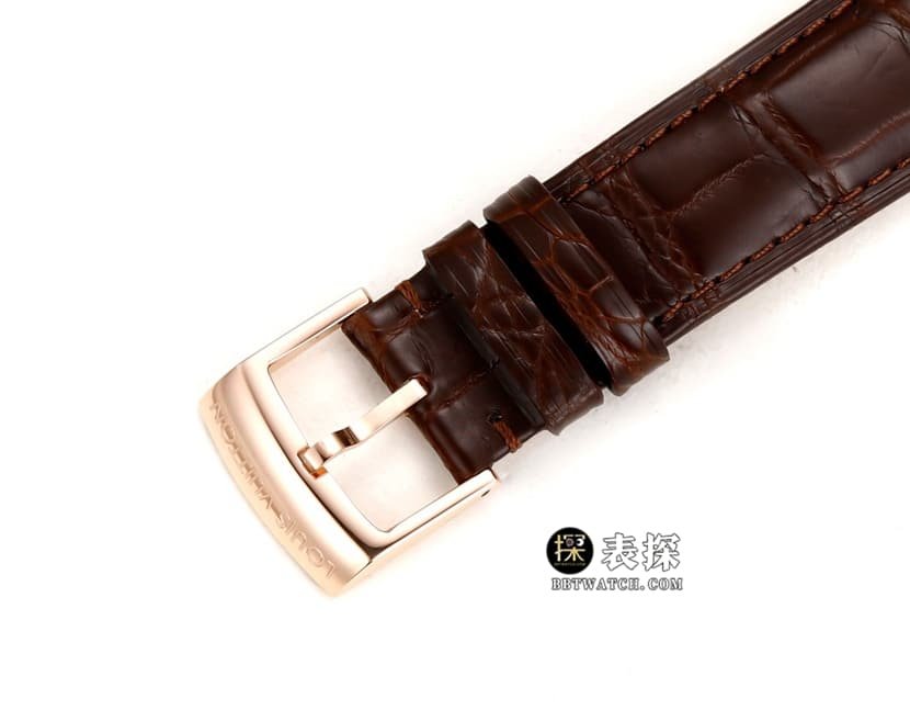 RM Men's Louis Vuitton 1:1 replica watches skeleton disk tourbillon rose gold strap models buckle real picture