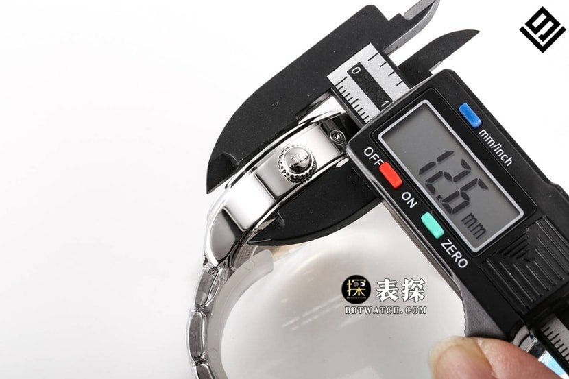 V9 Master Jaeger-LeCoultre1:1replica watch silver dialsteel bracelet model 1428121 thickness live photos