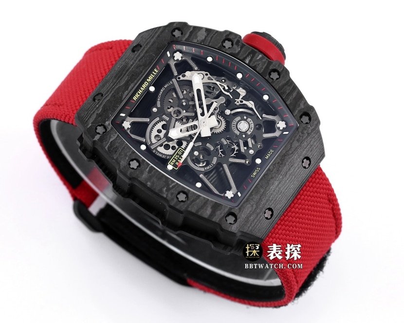 Richard Mille1:1replica,bbr RM 35-01replica watch,front live photo