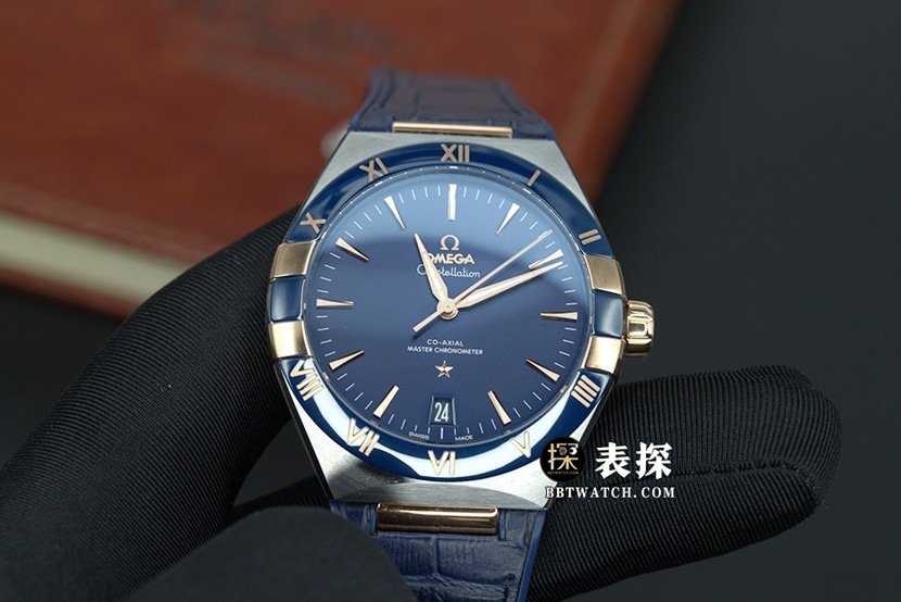 Omega VS Constellation 1:1 super clone with ceramic ring blue dial mechanical 131.23.41.21.03.001 — luxury replica watch guide | Watch Replica Expert