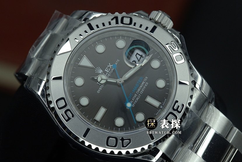 Rolex classic replica, VS Yacht-Master replica watch, front live photo