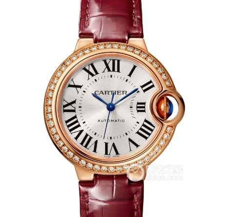 K3 Blue Balloon Cartier 1:1 replica watches silver disk ring diamond strap models WJBB0034
