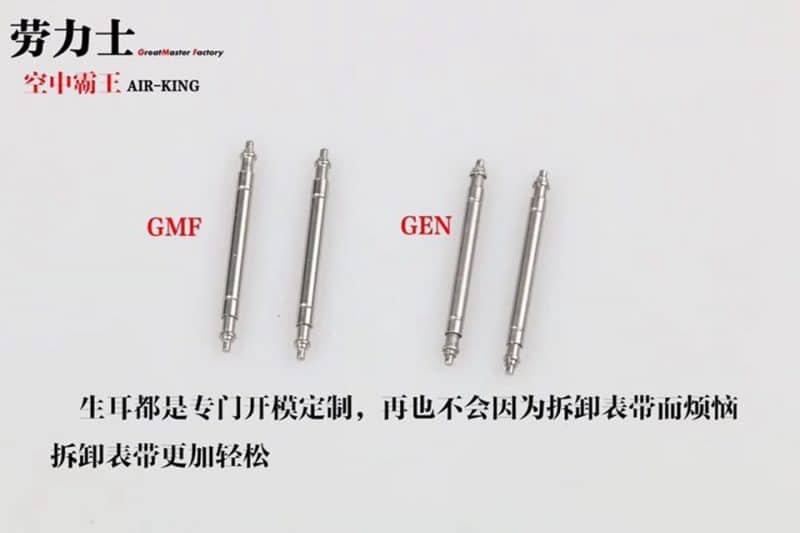 GMRolex Air King 116900-71200 real and fake comparison review detail shots