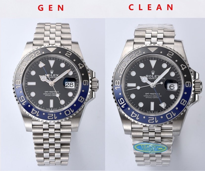 C Factory GMT II Rolex Rolex 1: 1 Réplique de montres m126710blnr-0002 Comparaison de la qualité fausse et réelle et examen authentique — luxury replica watch guide | Watch Replica Expert