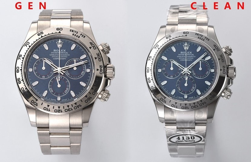 C Factory Daytona Rolex 1: 1 Réplique Montres m116509-0071 Comparaison Véritable Examen — detailed review and buying guide | Watch Replica Expert