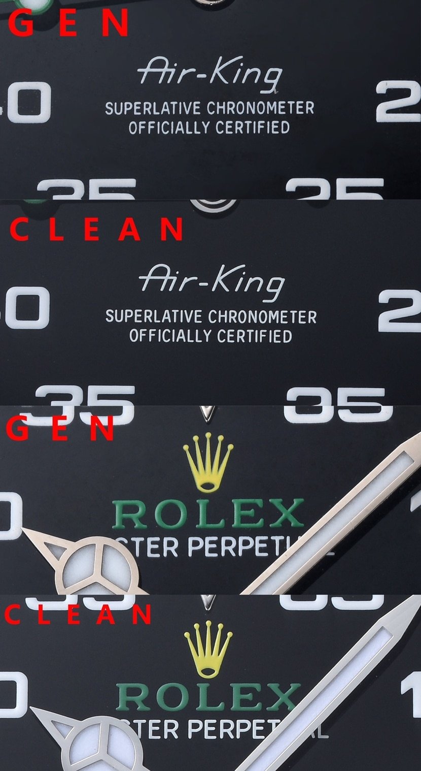 C factory overlord Rolex 1:1 replica watch M126900-0001 comparison genuine review front live photo