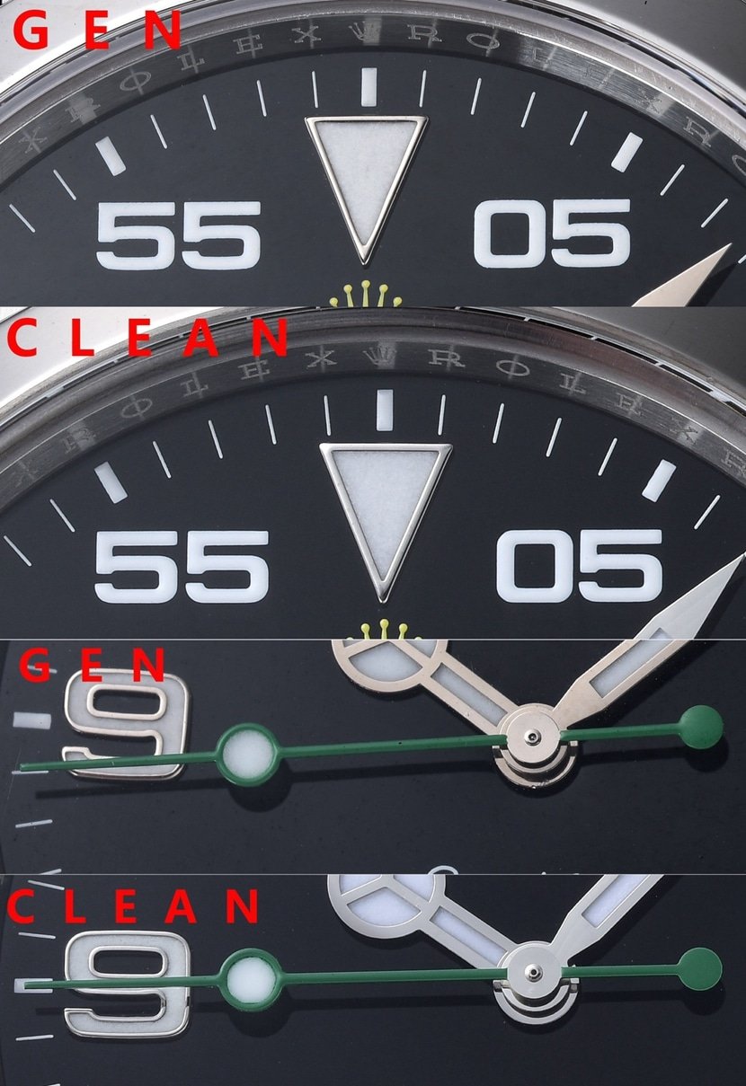 Rolex ceiling replica, overlord replica watch, front live photo