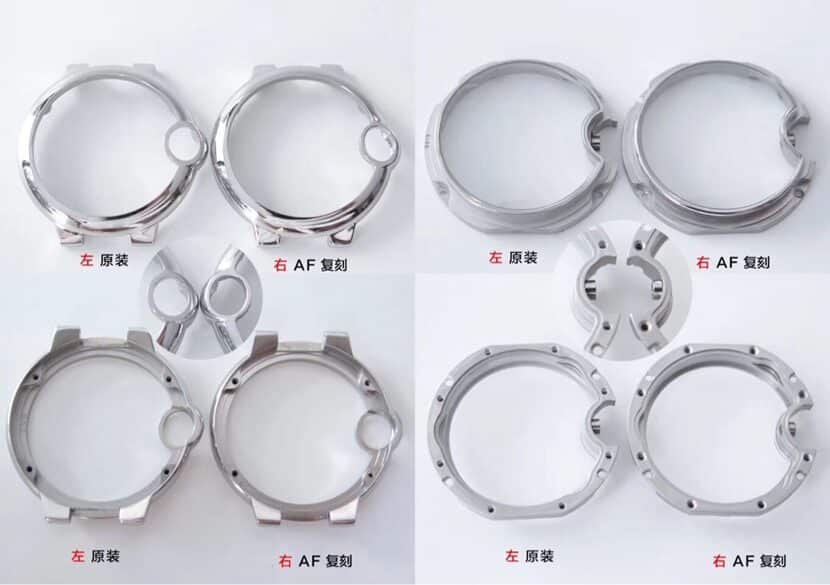 Cartiertop-tier replica watch, af blue balloon replica watch, front comparison picture