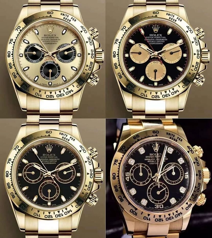 Factory C Daytona Rolex 1:1 replica watch m116508-0013 comparison genuine review front comparison chart