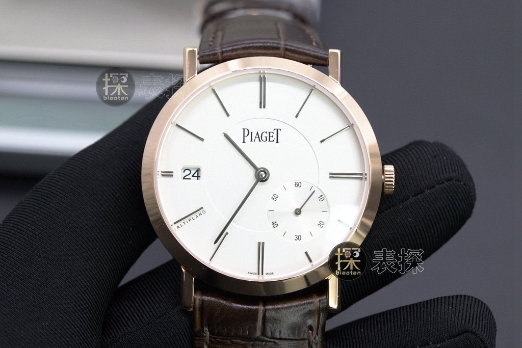 Piaget Super Clone Relógio TW Factory Rose Gold Cronógrafo Mostrador Branco Pulseira Mecânica de Couro Marrom — detailed review and buying guide | Watch Replica Expert