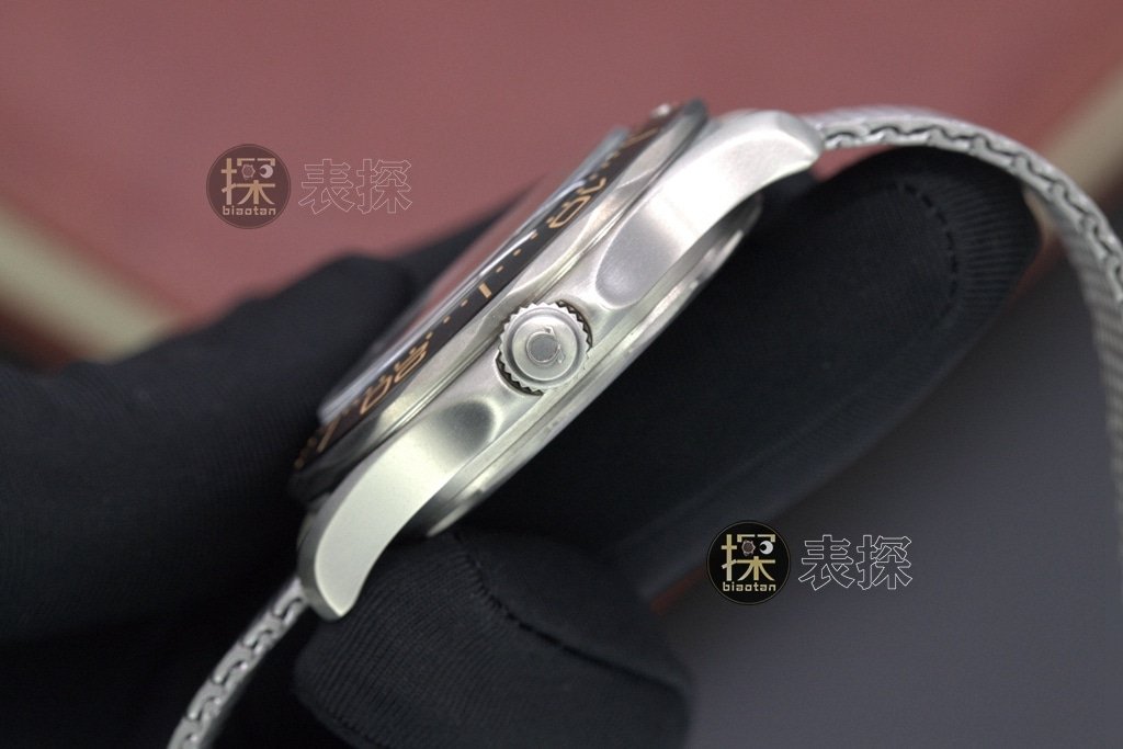 Omega1:1replica watch.vsSeamasterreplica watch,side view
